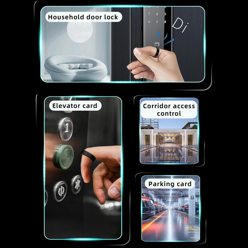 NFC Smart Ring – mit Herzfrequ – Smart Ring Nfc Pay Bewertung und Preis