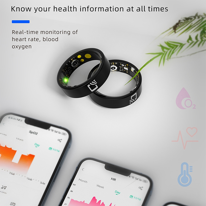 NFC Smart Ring – mit Herzfrequ – Smart Ring Nfc Pay Bewertung und Preis