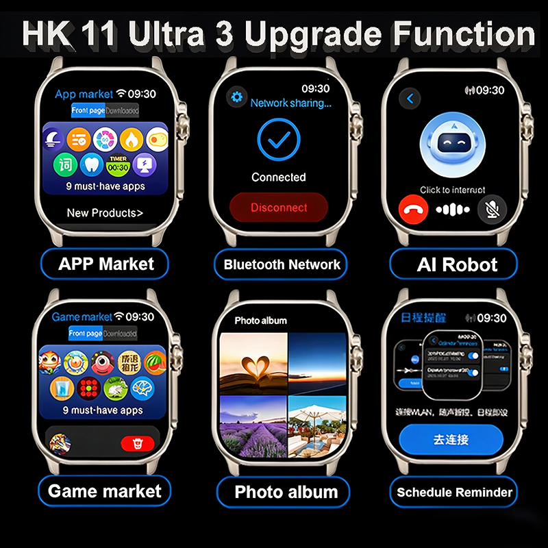 Neue Uhren für Männer HK11 ULT – Fall Detection Watch Bewertung und Preis